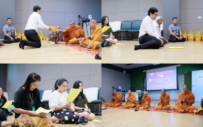 บรรยากาศการทำบุญและกิจกรรมปีใหม่สาขาวิชาเวชศาสตร์ครอบครัวและเวชศาสตร์ป้องกันวันที่ 13 กุมภาพันธ์ 2569